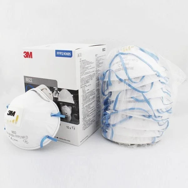 Ultimate 3M 8822 Respirator Mask – Disposable FFP2 Box 10